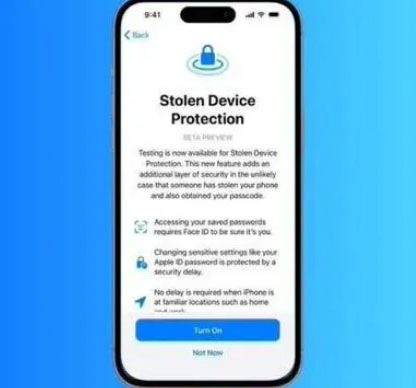 西平苹果授权维修店分享被盗设备保护功能开启方法 